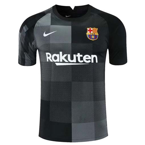 Thailand Trikot Barcelona Torwart 2021-2022 Schwarz Günstige Fußballtrikots